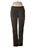 Ethyl 100% Polyester Chevron-herringbone Green Casual Pants Size 6 - photo 1