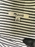 Madewell 100% Viscose Stripes Silver Short Sleeve Blouse Size XS - photo 7