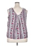 Torrid 100% Rayon Pink Tank Top Size 2X Plus (2) - photo 2