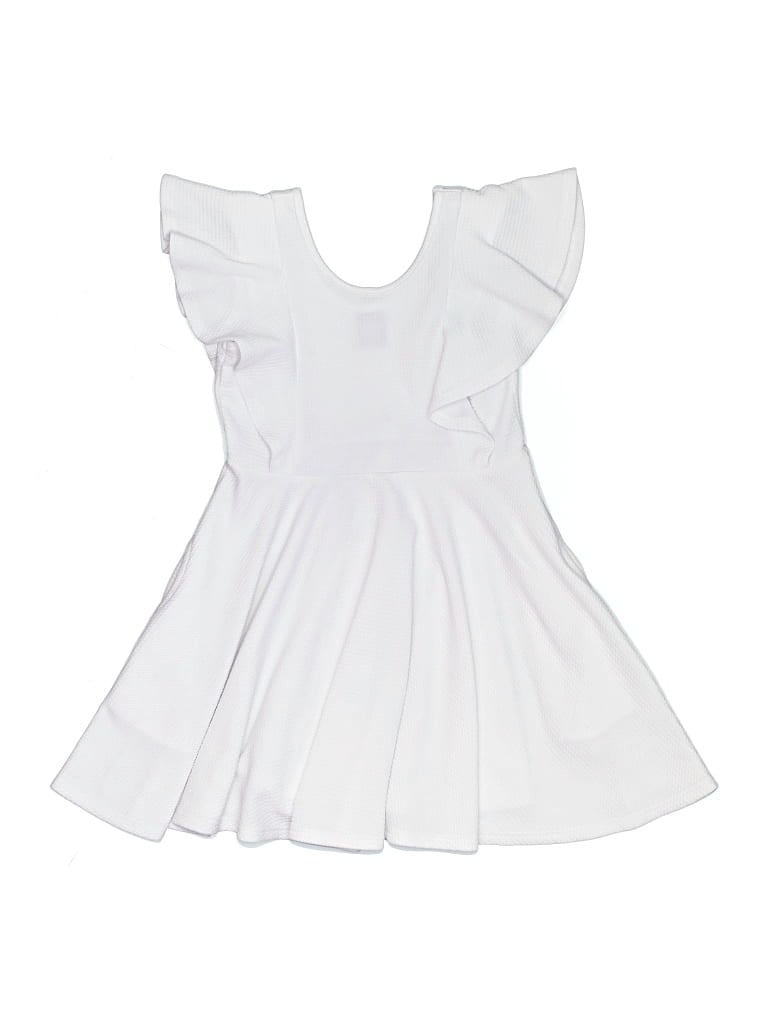 Pre-owned Pixielane Kids' Dress In White