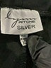 Lynn Ritchie Silver Solid Black Active Pants Size XL - photo 4