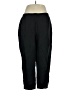 Flax Solid Black Track Pants Size 14 (L) - photo 1