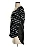 Express 100% Rayon Black Short Sleeve Top Size S - photo 5