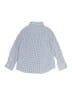 Crewcuts 100% Cotton Checkered-gingham Blue Long Sleeve Button-Down Shirt Size 4 - 5 - photo 2