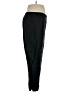 Flax Solid Black Track Pants Size 14 (L) - photo 4