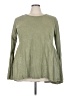 Easel Green Long Sleeve Top Size 3X - photo 1