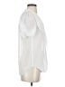 Babaton 100% Polyester White Short Sleeve Blouse Size S - photo 4