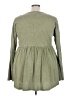 Easel Green Long Sleeve Top Size 3X - photo 2