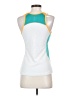 The North Face 100% Polyester Teal Active Tank Size S - photo 2