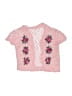 Unbranded 100% Cotton Pink Cardigan Size XS (estimated, youth) - photo 1