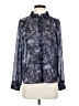 MTWTFSS Weekday 100% Polyester Blue Long Sleeve Blouse Size S - photo 1