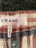 FRAME 100% Linen Stripes Silver Linen Pants Size 2 - photo 7