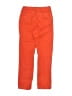 Crewcuts 100% Cotton Solid Orange Casual Pants Size 8 - photo 2