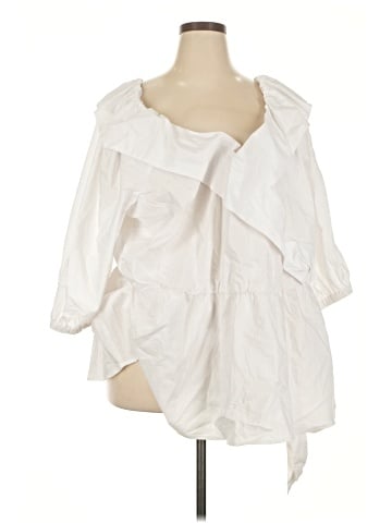 BEAUTIcurve X LANE BRYANT 3/4 Sleeve Blouse (view 1)