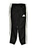 Adidas 100% Recycled Polyester Black Track Pants Size 6 - photo 1
