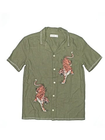 Abercrombie Kids Short Sleeve Button-Down Shirt (view 1)