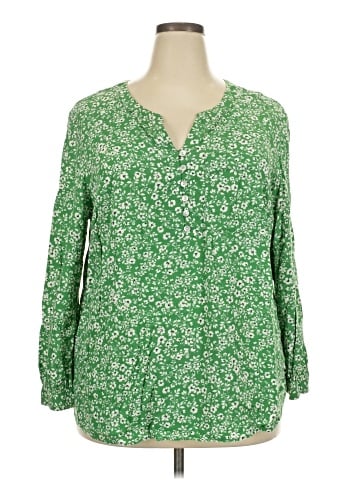 J.Jill Long Sleeve Blouse (view 1)