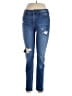 Hollister Hearts Blue Jeans Size 9R - photo 1