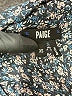 Paige 100% Silk Tweed Gray Blue Long Sleeve Silk Top Size XS - photo 7