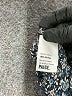 Paige 100% Silk Tweed Gray Blue Long Sleeve Silk Top Size XS - photo 8