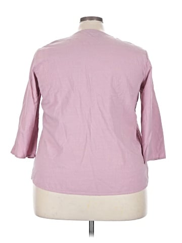 Balance Collection 3/4 Sleeve Blouse (view 2)
