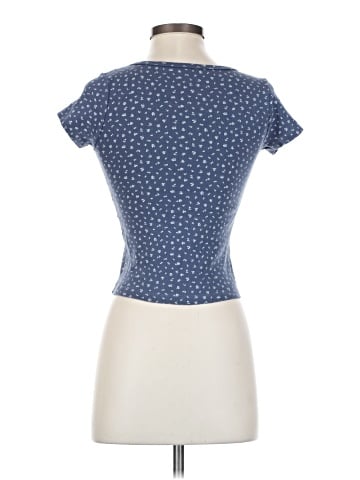 Brandy Melville Short Sleeve Henley (view 2)