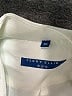 Perry Ellis 100% Polyester Solid White Ivory Long Sleeve Button-Down Shirt Size 10 - photo 3