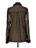 CAbi Tweed Gold Long Sleeve Blouse Size L - photo 2