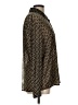 CAbi Tweed Gold Long Sleeve Blouse Size L - photo 4