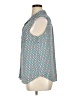 Talbots Outlet Teal Sleeveless Button-Down Shirt Size XL - photo 5