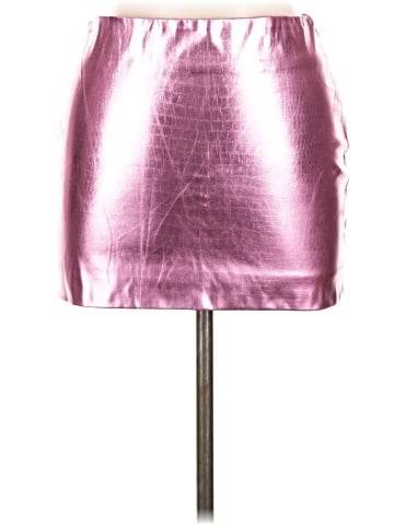Superdown Faux Leather Skirt (view 1)