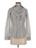 J.Crew 100% Cotton Gray Long Sleeve Blouse Size 2 - photo 1