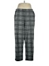 Lands' End Plaid Gray Casual Pants Size 1X - photo 1