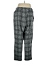 Lands' End Plaid Gray Casual Pants Size 1X - photo 2