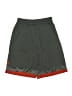 Adidas 100% Polyester Color Block Green Athletic Shorts Size L (youth) - photo 1