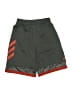 Adidas 100% Polyester Color Block Green Athletic Shorts Size L (youth) - photo 2