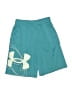 Under Armour 100% Polyester Graphic Teal Athletic Shorts Size M (youth) - photo 1