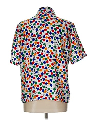 Impressions Short Sleeve Blouse (view 2)