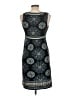Max Studio Paisley Blue Casual Dress Size L - photo 2