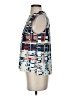 Lida Baday Blue Sleeveless Blouse Size 4 - photo 5