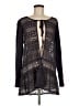 Lavish Black Long Sleeve Blouse Size M - photo 1