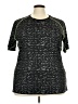 Assorted Brands 100% Polyester Tweed Black Active T-Shirt Size 3X - photo 1