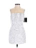 retrofête 100% Polyester White Cocktail Dress Size XS - photo 1