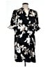 Unbranded Floral Black Casual Dress Size L - photo 1