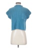 FP BEACH 100% Cotton Teal Short Sleeve Top Size XS - photo 1