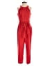 Eliza J 100% Polyester Solid Red Jumpsuit Size 0 - photo 1