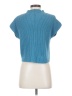 FP BEACH 100% Cotton Teal Short Sleeve Top Size XS - photo 2