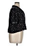 ABound Floral Black Short Sleeve Blouse Size XL - photo 4