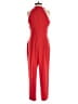 Eliza J 100% Polyester Solid Red Jumpsuit Size 0 - photo 2