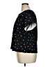 MELLODAY Stars Black Short Sleeve Top Size XL - photo 5